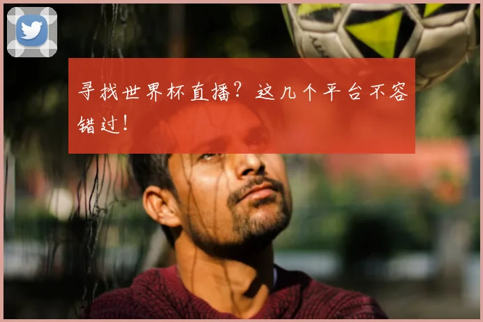 寻找世界杯直播？这几个平台不容错过！